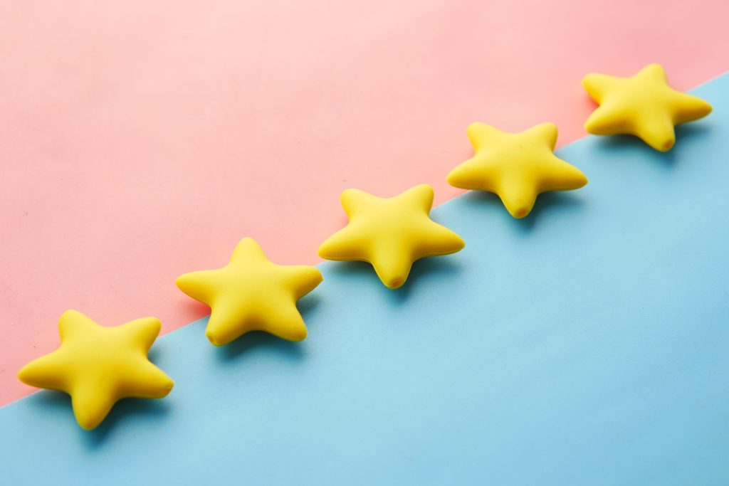How do small businesses get more 5-star Google reviews without looking desperate?